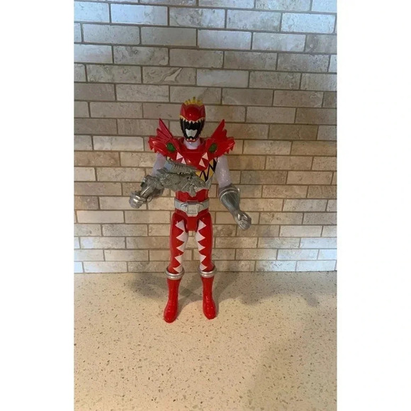 Power Rangers Dino Super Charge 12" T-Rex Red Ranger Action Figure - Picture 1 of 4